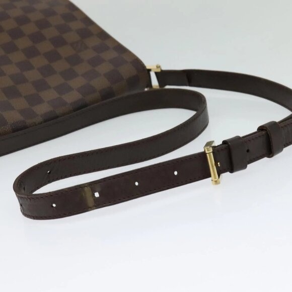 LOUIS VUITTON Damier Ebene Musette Shoulder Bag LV Auth - Picture 9 of 16